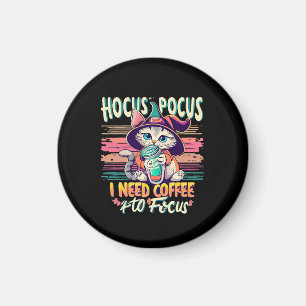 Hocus Focus - Ik heb koffie nodig om me te concent Magneet