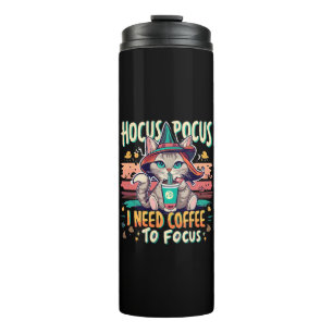 Hocus Focus - Ik heb koffie nodig om me te concent Thermosbeker