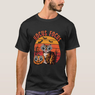 Hocus Focus Optometrie Halloween Eye Doctor Cat Vi T-shirt