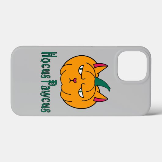 Hocus pawcus Halloween pompoen gember kat magie Case-Mate iPhone Case (Achterkant (horizontaal))