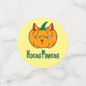 Hocus pawcus Halloween pompoen gember kat magie Confetti (Kleine voorkant)