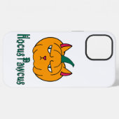 Hocus pawcus Halloween pompoen gember kat magie iPhone Hoesje (Achterkant horizontaal)