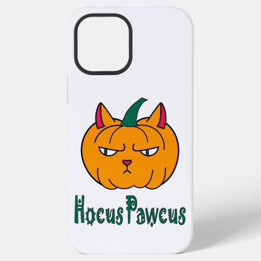 Hocus pawcus Halloween pompoen gember kat magie iPhone Hoesje (Achterkant)
