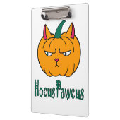 Hocus pawcus Halloween pompoen gember kat magie Klembord (Links)
