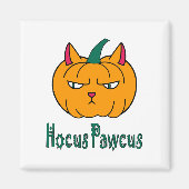 Hocus pawcus Halloween pompoen gember kat magie Magneet (Voorkant)