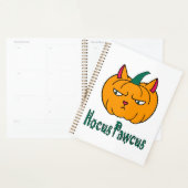 Hocus pawcus Halloween pompoen gember kat magie Planner (Display)