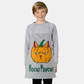Hocus pawcus Halloween pompoen gember kat magie Schort (Gedragen)