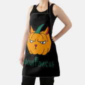 Hocus pawcus Halloween pompoen gember kat magie Schort (Insitu)