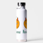 Hocus pawcus Halloween pompoen gember kat magie Waterfles (Rechts)