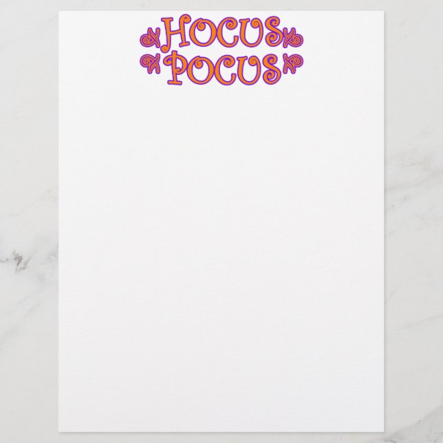 Hocus Pocus (Voorkant)