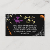 Hocus Pocus Baby shower Boeken voor Baby Kaart (Voorkant)