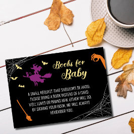 Hocus Pocus Baby shower Boeken voor Baby Kaart