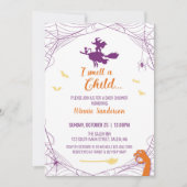Hocus Pocus Baby shower Uitnodiging (Voorkant)