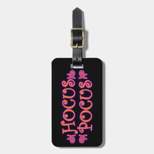Hocus Pocus Bagagelabel (Voorkant verticaal)