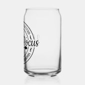 Hocus Pocus betoverde bezems Bierblik glas (Links)