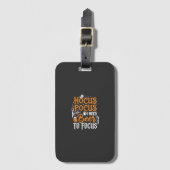 Hocus Pocus Bier Halloween Ontwerp_1 Bagagelabel (Voorkant (verticaal))