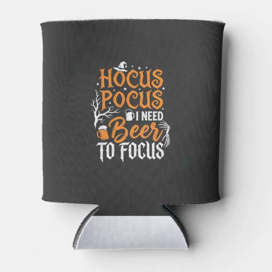Hocus Pocus Bier Halloween Ontwerp_1 Blikjeskoeler (Voorkant)