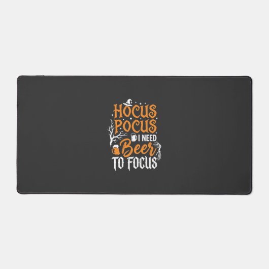 Hocus Pocus Bier Halloween Ontwerp_1 Bureaumat (Voorkant)