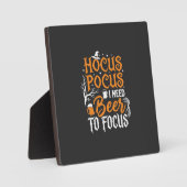 Hocus Pocus Bier Halloween Ontwerp_1 Fotoplaat (Voorkant)