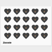 Hocus Pocus Bier Halloween Ontwerp_1 Hart Sticker (Vel)