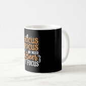 Hocus Pocus Bier Halloween Ontwerp_1 Koffiemok (Voorkant rechts)