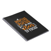 Hocus Pocus Bier Halloween Ontwerp_1 Notitieboek (Rechterzijde)
