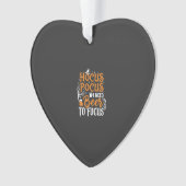 Hocus Pocus Bier Halloween Ontwerp_1 Ornament (voorkant)