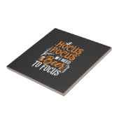 Hocus Pocus Bier Halloween Ontwerp_1 Tegeltje (Zijkant)