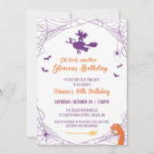 Hocus Pocus Birthday Uitnodiging (Voorkant)
