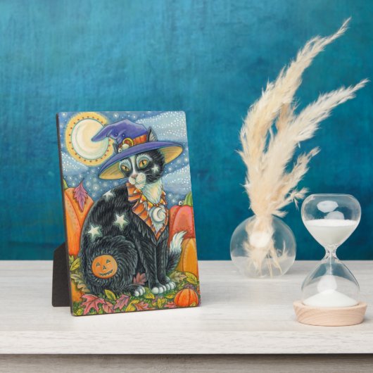 HOCUS POCUS BLACK CAT WITCH & MOUSE HALLOEEN FOTOPLAAT (Zijkant)