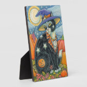 HOCUS POCUS BLACK CAT WITCH & MOUSE HALLOEEN FOTOPLAAT (Zijkant)