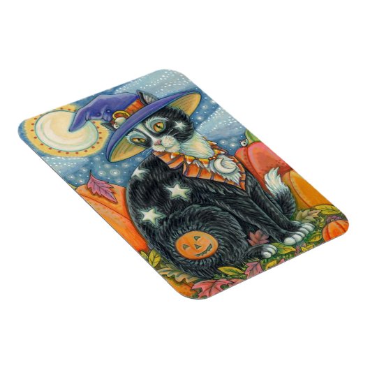 HOCUS POCUS BLACK CAT WITCH & MOUSE HALLOEEN MAGNEET (Rechterzijde)
