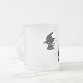 Hocus Pocus Black Cats Matglas Koffiemok (Voorkant links)