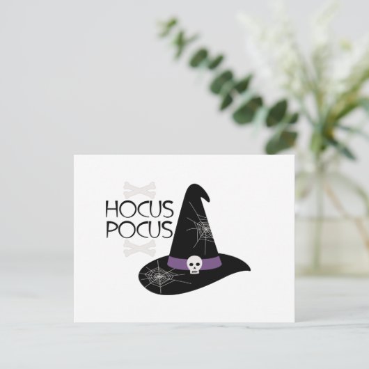 Hocus Pocus Briefkaart (Staand voorkant)