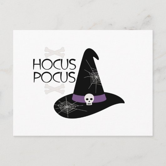 Hocus Pocus Briefkaart (Voorkant)