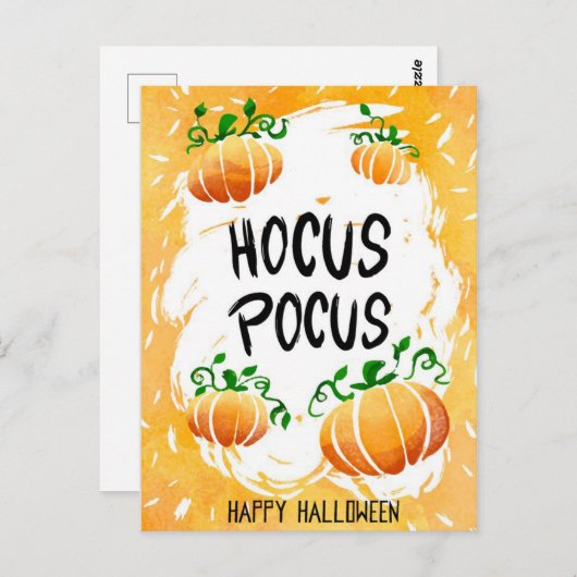 Hocus Pocus Briefkaart (Voorkant / Achterkant)