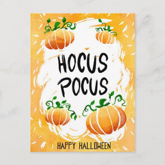 Hocus Pocus Briefkaart (Voorkant)