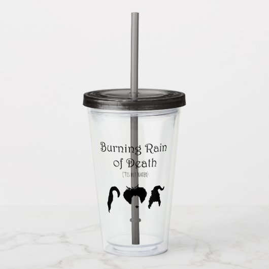 Hocus Pocus- Burning Rain of Death - Tumbler Acryl Drinkbeker (Voorkant)