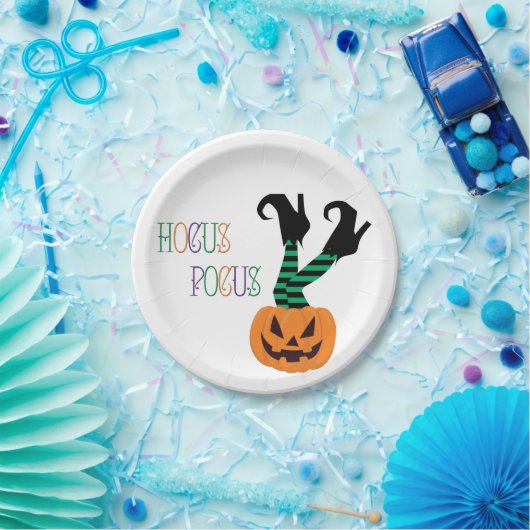 Hocus Pocus Chocolade Papieren Bordje (Feest)