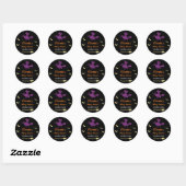 Hocus Pocus Circle-Sticker Ronde Sticker (Vel)