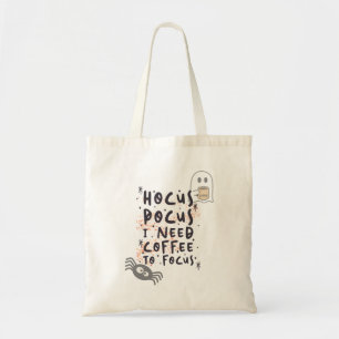 Hocus Pocus Coffee Focus Canvas tas