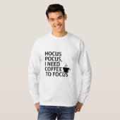Hocus Pocus Coffee Halloween  T-shirt (Voorkant volledig)
