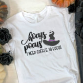 Hocus Pocus Coffee Halloween T-shirt