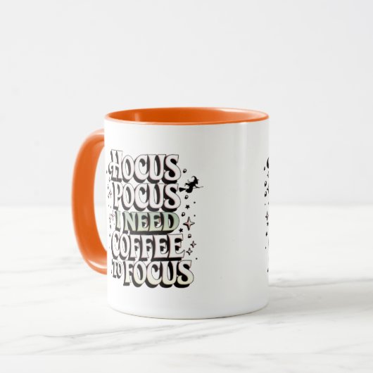 Hocus Pocus Coffee Mok - Ik heb koffie nodig om me (Voorkant links)
