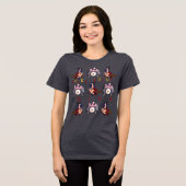 Hocus Pocus Diva Halloween Tri-Blend Shirt (Voorkant volledig)