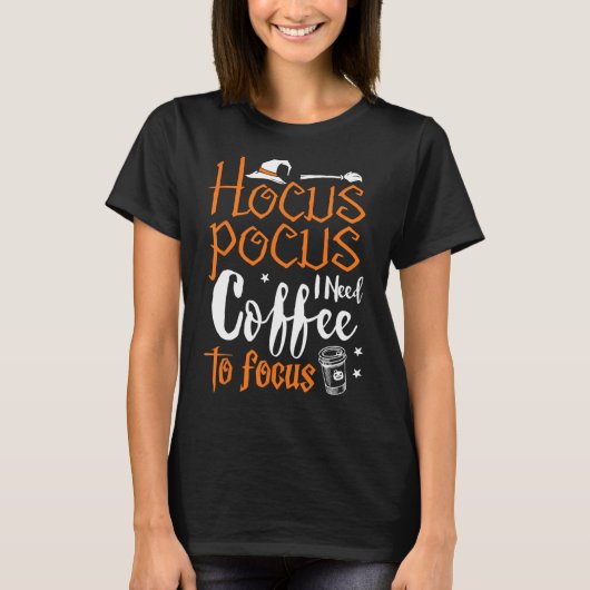 Hocus Pocus Diy Halloween Kostuum T-shirt (Voorkant)