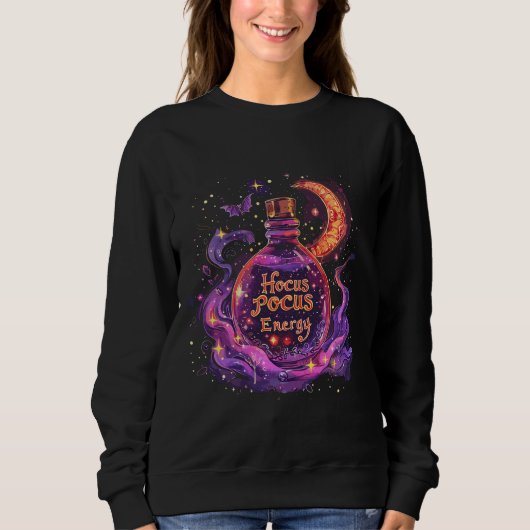 Hocus Pocus Energie | ExDesigner | Halloween Trui (Voorkant)