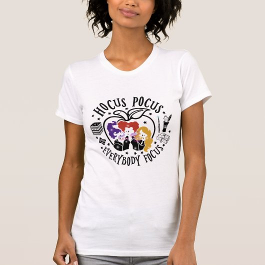 Hocus Pocus: Everybody Focus beroemd gemaakt door T-shirt (Voorkant)
