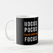 Hocus Pocus Focus Cute Funny Halloween Coffee Mok (Links)