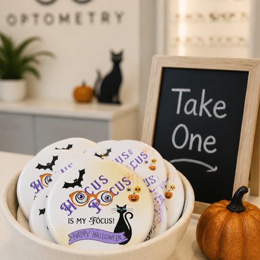 Hocus Pocus Focus Halloween Magneet